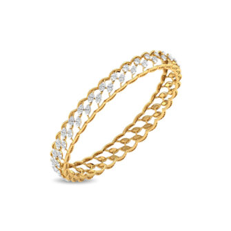 Exquisite Dual Jewel Diamond Danglers